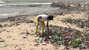 Beach waste